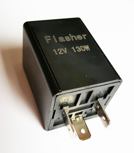 Flasher relay for LED indicator motorcycle motorbike bike 3 Pin 12V NEW